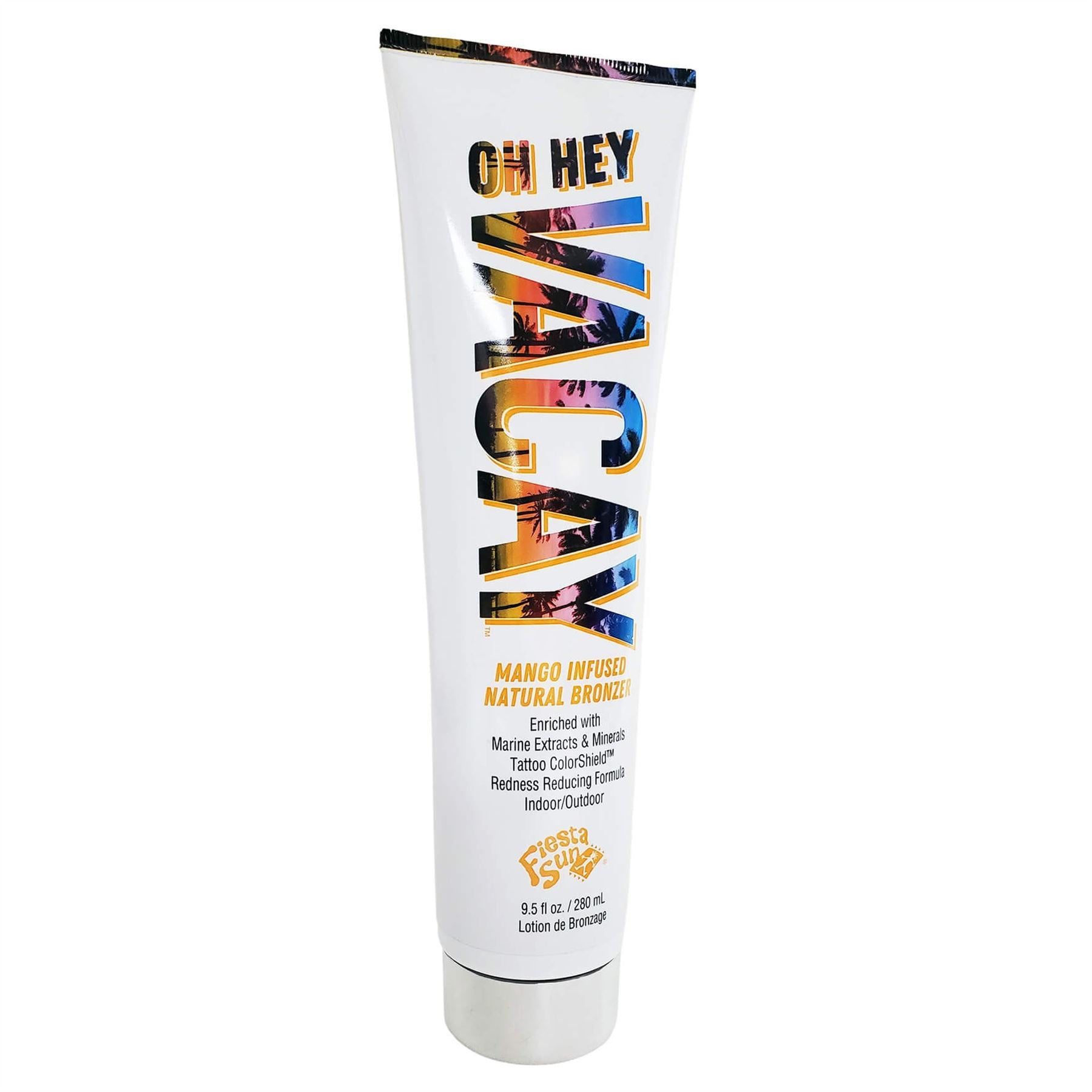 Fiesta Sun Oh Hey Vacay Lotion bronzante infusée à la mangue - Bronzeur naturel