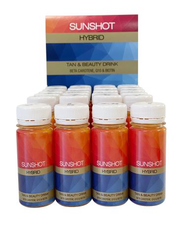 Sunshot Hybrid Tanning Accelerator Beauty Drink - 24 x 60ml Shots