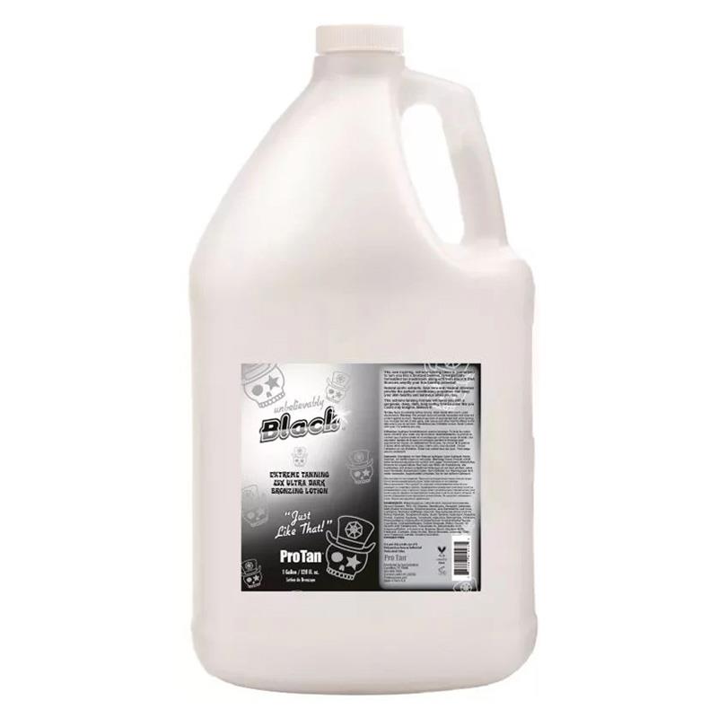 Pro Tan Salon Dark Tanning Lotion Unbelievably Black - 1 Gallon