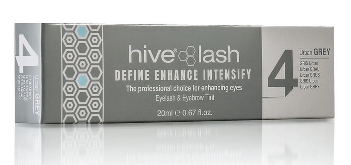 Hive Of Beauty Long Lasting Eyelash and Eyebrow Tint Grey 20ml