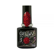 Gelluv Nail Polish Winter Rose Collection UV LED Soak Off Gel 8ml - Glitter Red
