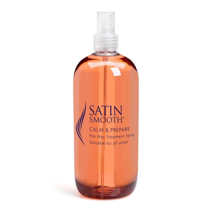 Satin Smooth Calm &amp; Prepare Traitement de préparation de la peau à la cire pré-épilation 500 ml