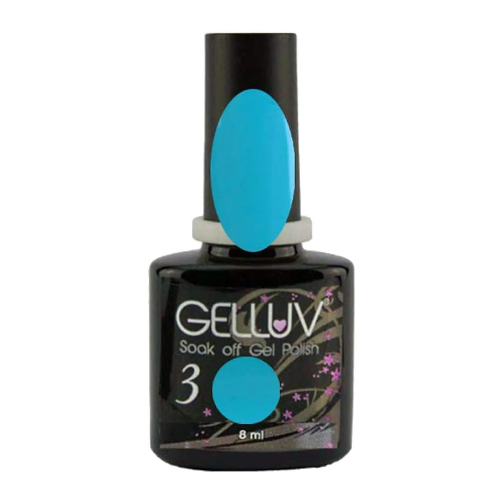 Gelluv Soak Off Gel Nail Polish Ibiza Collection - Ocean Beach