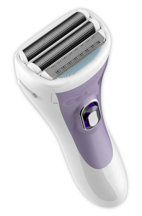 Rasoir pour femme sans fil Remington WDF4840 à double tête en aluminium, lisse, humide et sec