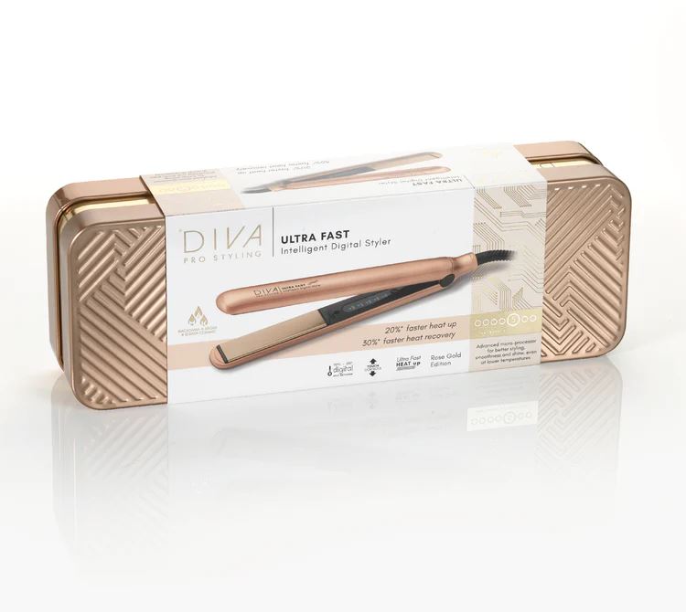 Diva Pro Ultra Fast Intelligent Digital Hair Styler Ceramic Plates