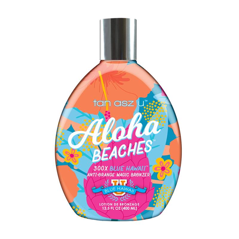 Tan Asz U Aloha Beaches Tanning Lotion 300x Magic Bronzer 400ml