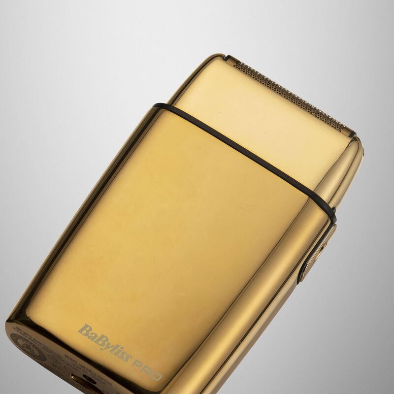 BaByliss Pro Babers Dual Foil Shaver Precision Fade - Gold