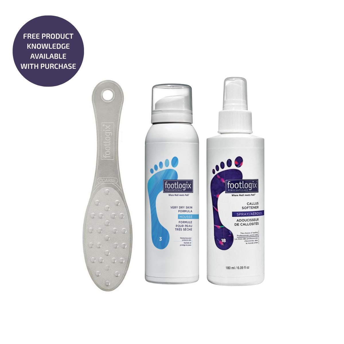 Footlogix At Home Pedi Kit Full Professional Foot & Pedicure Set Kit