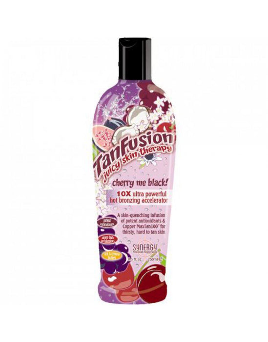 Synergy Tan Cherry Me Black Lotion bronzante ultra puissante bronzante chaude