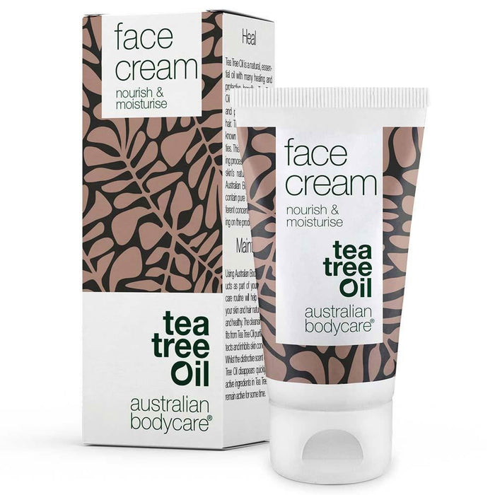 Australian Bodycare Face Cream Natural Tea Tree Oil Acne Pimple Treatment Moisturiser 50ML