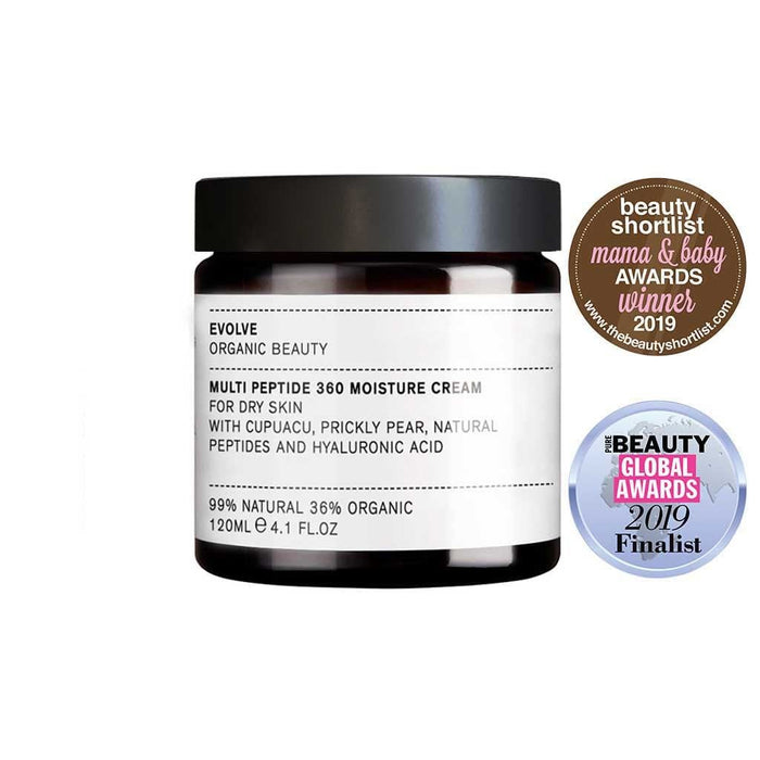 Evolve Beauty Organic Multi Peptide 360 Anti Aging Cream Moisturser