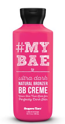 SupreTan # My Bae Bronzer Lotion BB Cream Sunbeds Tanning Accelerator - 300ml