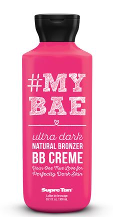 SupreTan # My Bae Bronzer Lotion BB Cream Accélérateur de bronzage pour transats - 300 ml