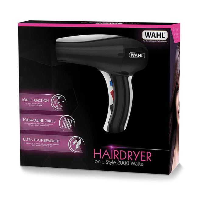Wahl – sèche-cheveux de Style ionique pour femmes, souffleur professionnel en Tourmaline pour Salon de maison, 2000W