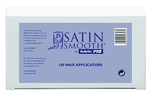 Satin Smooth Waxing Spatulas Wooden Wax Applicators (100pk)