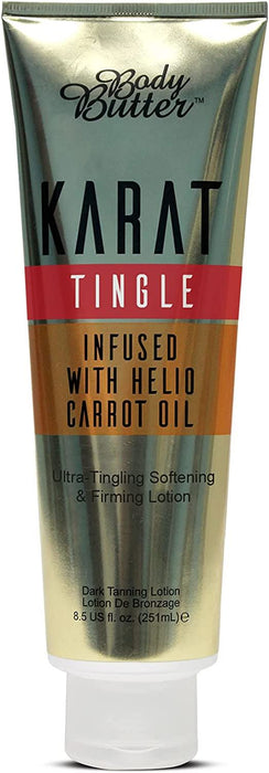 Body Butter Karat Tingle Tanning Lotion Infused With Carrot Oil- 251ml