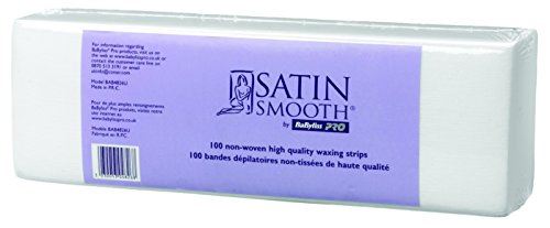 Satin Smooth Waxing 100 Non Woven Wax Removal Strips