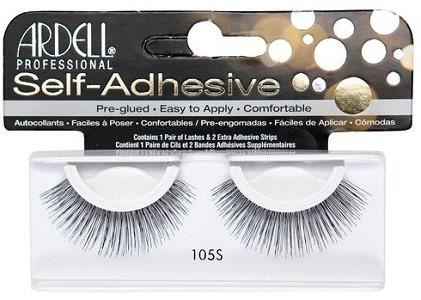 Ardell Self Adhesive 105s Black Easy To Apply Natural Look False Strip Lashes