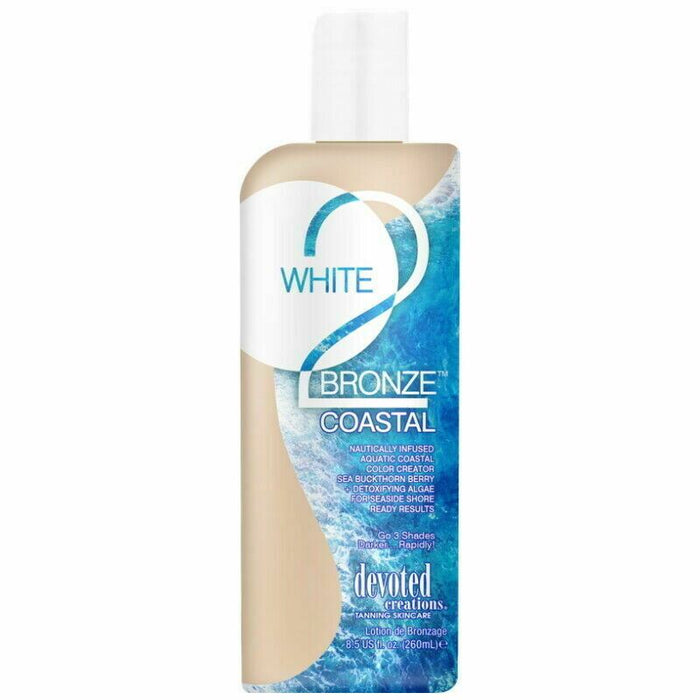 Devoted Creations White 2 Bronze Colour Tanning Lotion - Coastal