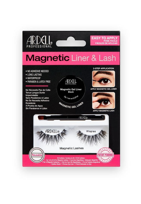 Ardell Magnetic Gel Eyeliner & Wispes Eye Lashes Kit