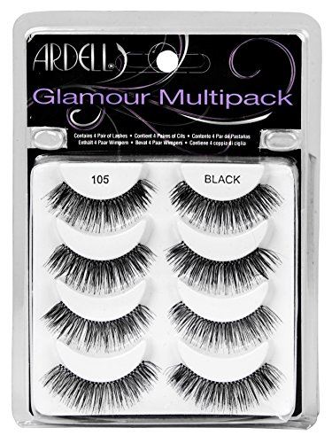 Ardell 105 Multipack Natural Looking Style Easy To Apply Soft Full Eye Lashes