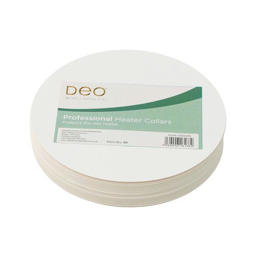 Deo Disposable Collars x 50 For Wax Heaters- 425g / 450g