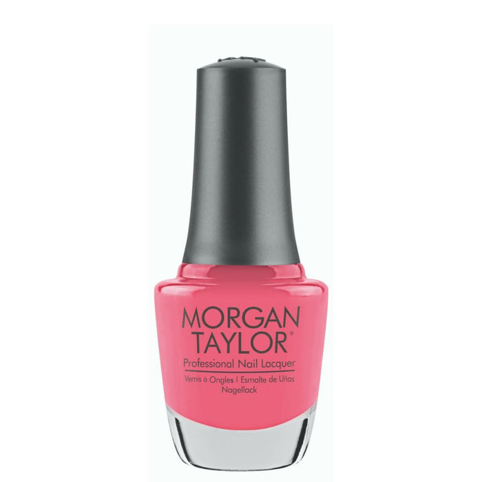 Morgan Taylor Pink Flame-Ingo Luxury Smooth Long Lasting Nail Polish Lacquer