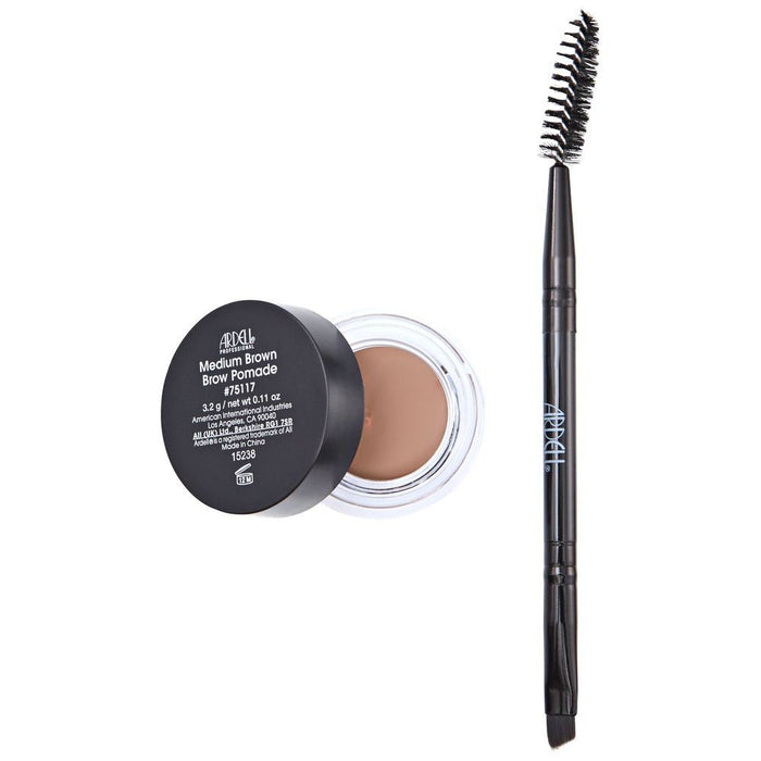 Ardell Pro Eyebrow Pomade With Brush - Medium Brown