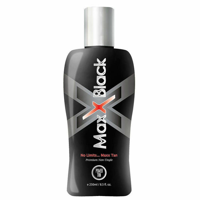 Power Tan Maxx Black No Limits Max Tan Tanning Lotion Accelerator
