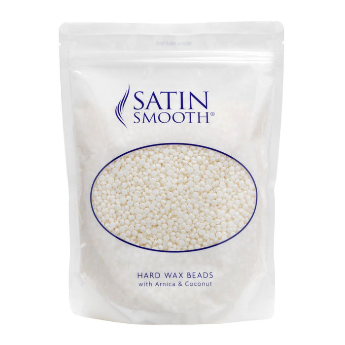Satin Smooth Pure White Hard Wax Pellets With Arnica & Coconut 700g