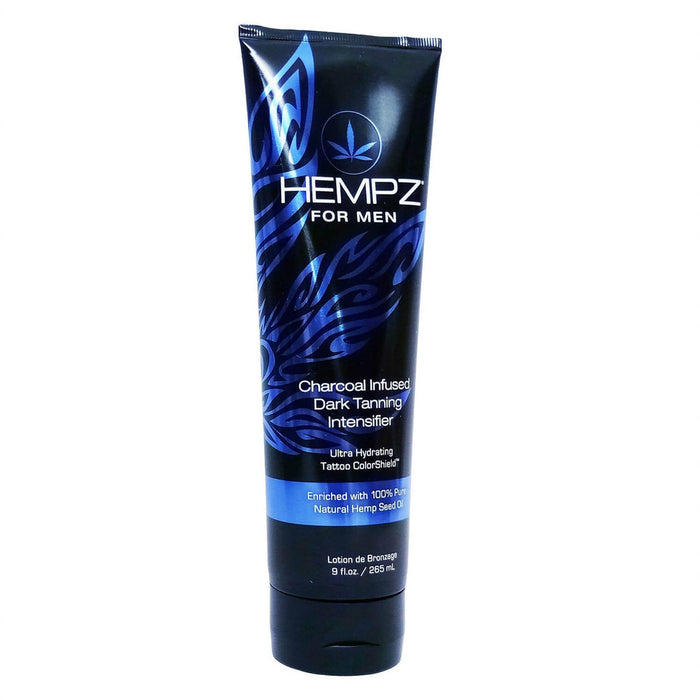 Hempz Men Dark Tanning Intensifier Charcoal Infused Lotion - 265ml