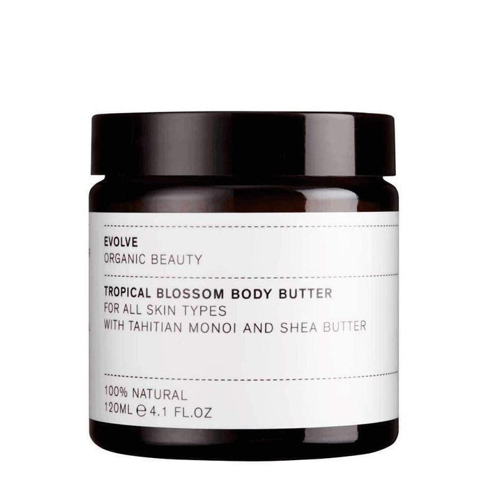 Evolve Beauty Organic Tropical Blossom Body Blossom With Shea Butter