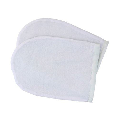 Deo Manicure Mitts 100% Cotton Paraffin Wax Treatments - White