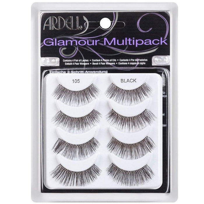 Ardell 105 Multipack Natural Looking Style Easy To Apply Soft Full Eye Lashes