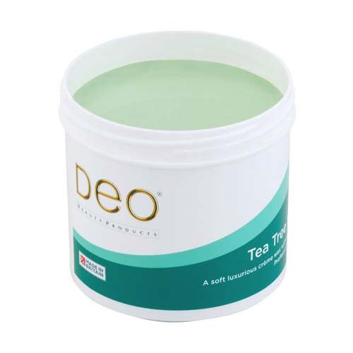Deo Tea Tree Wax Lotion 425g Ideal For Sensitive Skin Waxing