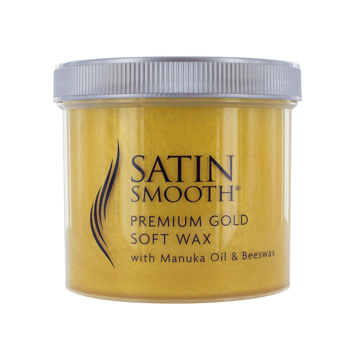 Satin Smooth Gold Wax Lotion Waxing Arnica & Vitamin E 425g x 3