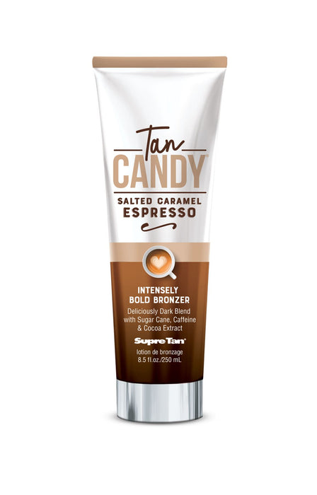 Supre Tan Candy Caramel Espresso Lotion bronzante bronzante caféinée