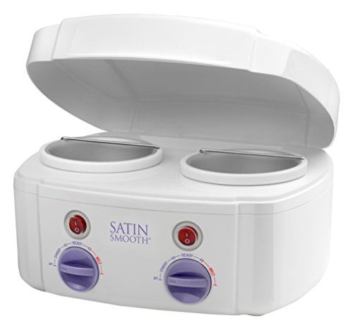 Satin Smooth Double Twin Pot Waxing Heater For Wax Lotions & Waxes