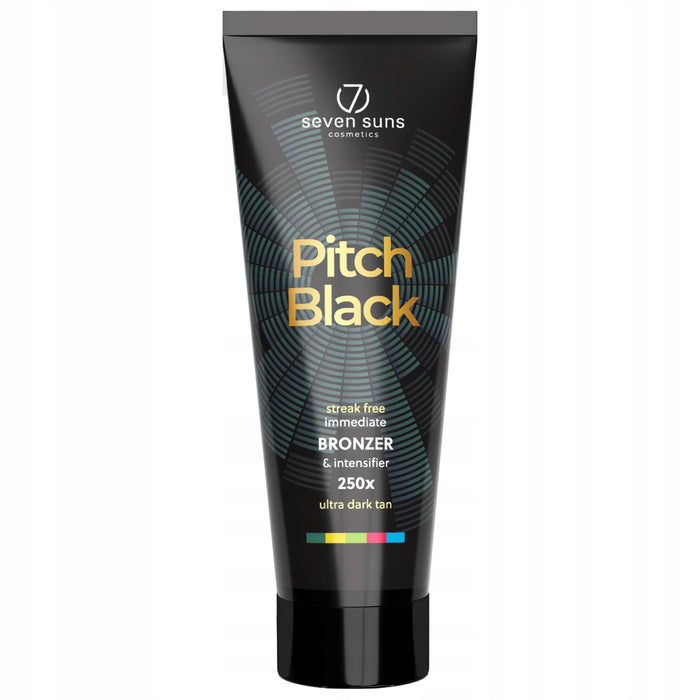 Seven Suns Pitch Black Tanning Lotion Multi Functional Bronzer