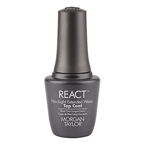 Morgan Taylor No Light Needed Extended 10 Day Wear React Nail Top Coat