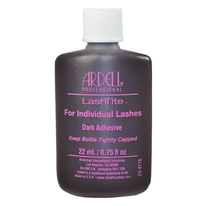 Ardell Lashtite Eyelash Dark Adhesive For Individual Lashes - 22ml