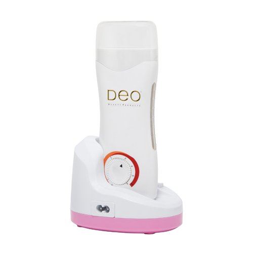 Deo 100g Hand Held Heater Roller Cartridge Wax With Pink/White Docking Base