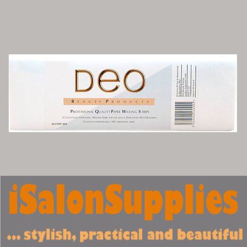 Deo Stronger Paper Strips x 50 High Quality For Professional Waxing