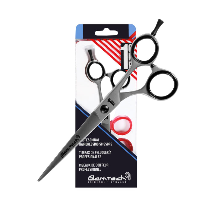 Glamtech One Ergo Barber Hairdressing Scissors in Stainless - 6 inch