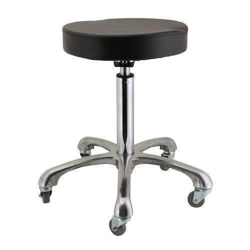 DEO Stool With Vinyl Seat for Salon & Spa - Black