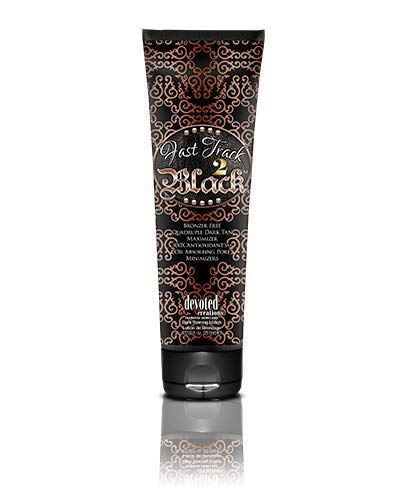 Devoted Creations Fast Track To Black Indoor Skin Tanning Bronzer Lotion - 250ml