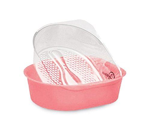 Belava Salon Pedicure Tub Bowl Foot Bath Plus 20 Liners - Pink