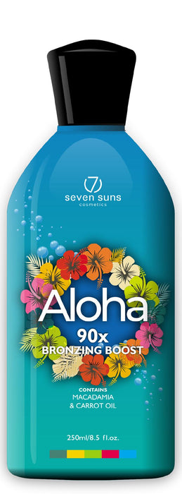 Seven Suns Aloha Tanning Lotion 90x Natural Instant Bronzer Formula- 250ml