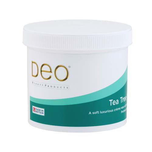 Deo Tea Tree Wax Lotion 425g Ideal For Sensitive Skin Waxing