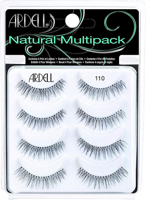 Ardell 110 Multipack Natural Looking Style Easy To Apply Soft Full Eye Lashes